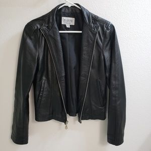 Leather jacket